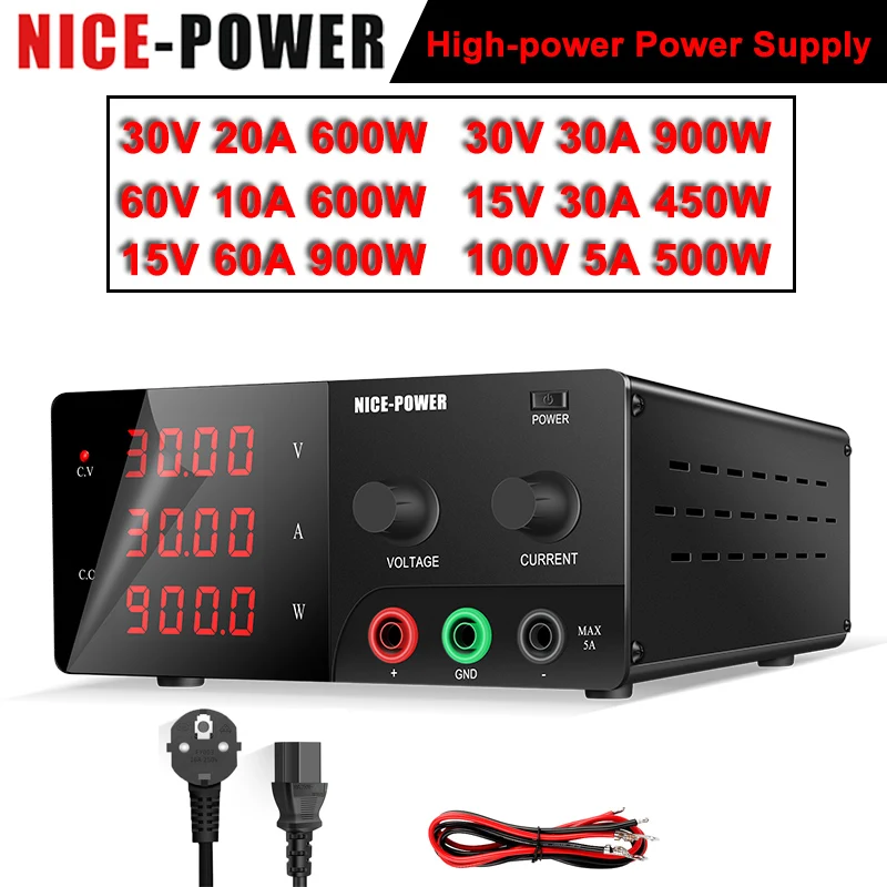 

High-power DC Lab Power Supply 36V 10A 24V Converter Source Programmable Adjustable Voltage Regulator 30V 20A Stabilizer Repair