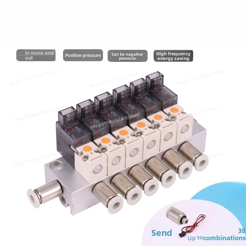 Mini 2/3 Way Solenoid Valve, Vacuum Hydraulic Reversing Valve, Medical Water Gas Control Valve