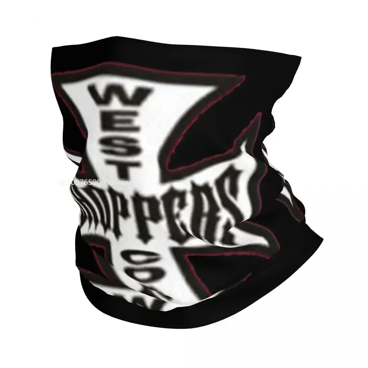 West Coast Bandana Chopper penutup leher dicetak Masker Balaclava sepeda motor syal luar ruangan ikat kepala mendaki uniseks dewasa musim dingin