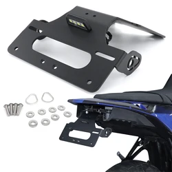 For YAMAHA TENERE 700 XTZ690/ Rally/ World Raid/World Rally T7 Rear Tail Tidy Fender Eliminator Kit License Plate Holder Bracket