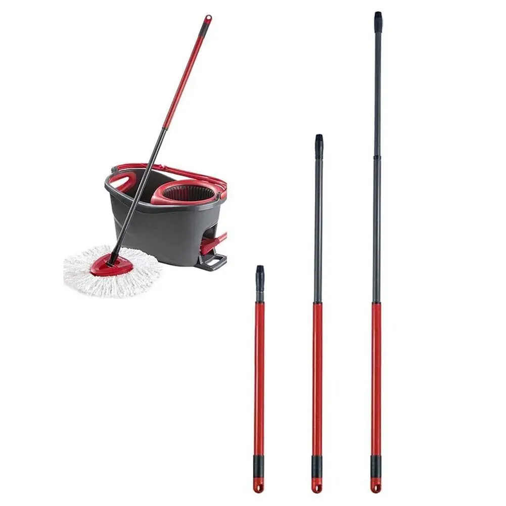 Rotating Mop Rod Three Section Mop Telescopic Rod 48inch Telescopic Installation Simple Mop Cleaning Accessories