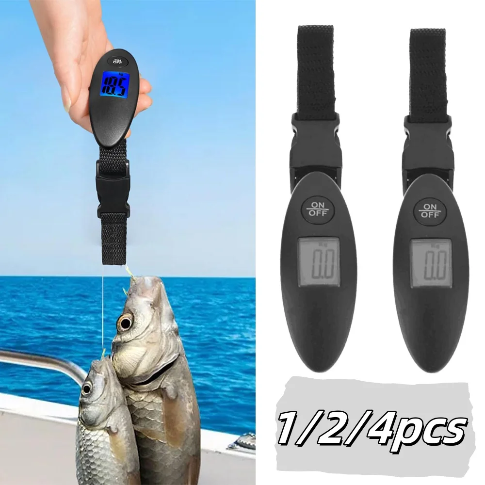 

1 шт., 40 кг/100 г, портативные весы для багажа, ЖК-цифровой дисплей, электронный рыболовный крючок, подвесной баланс, ручной дорожный багаж Steelyard