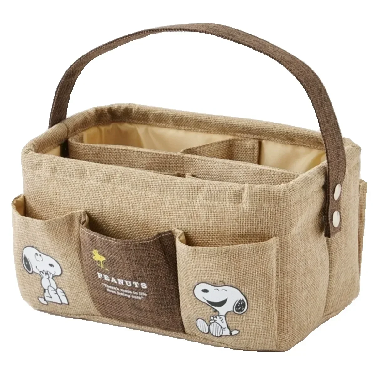 Lunchbox Tasche Desktop Aufbewahrungsbox Tasche Neue Cartoon Niedliche Snoopy Handtasche