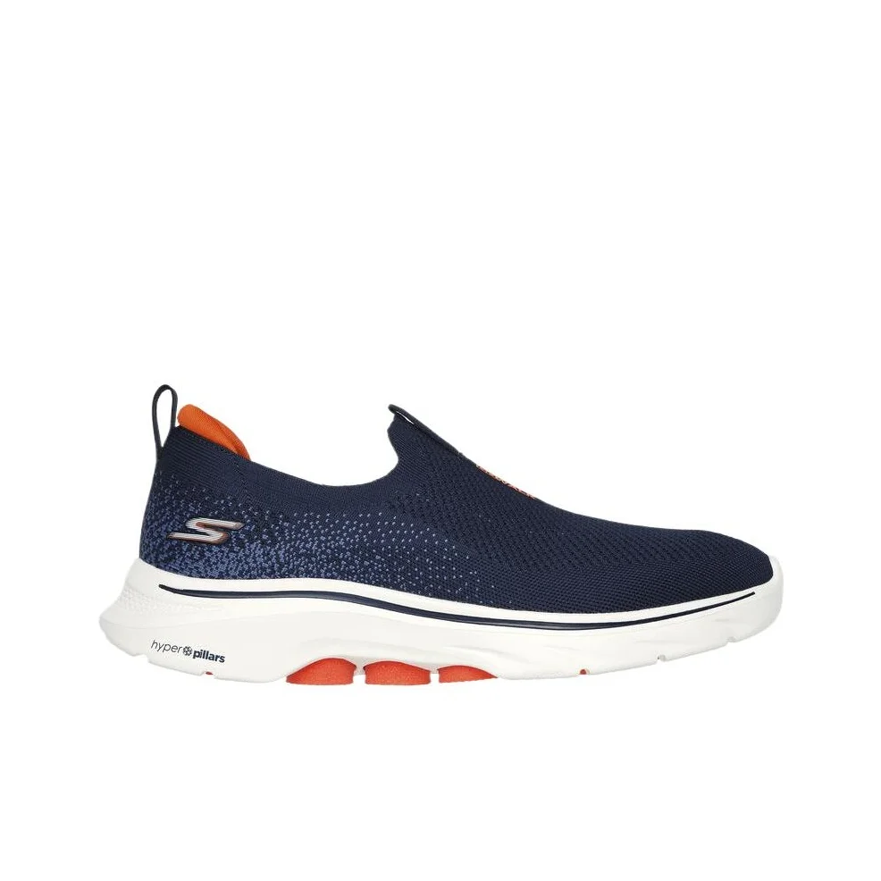 Skechers GO WALK 7 Low top Casual Shoes Men's Blue 216633-NVOR view 3