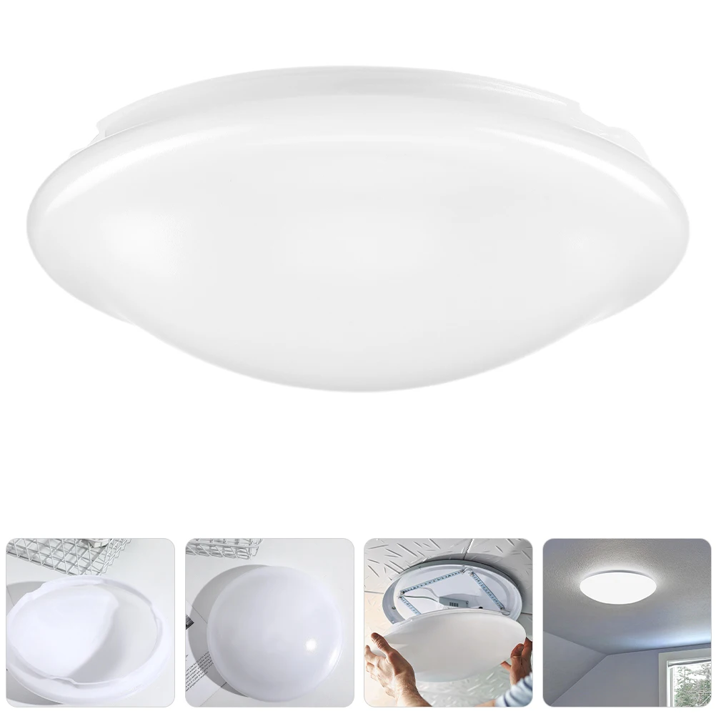 2 Pcs Ceiling Lamp Shade Fan Dome Light Cover Replacement Fixture Plastic