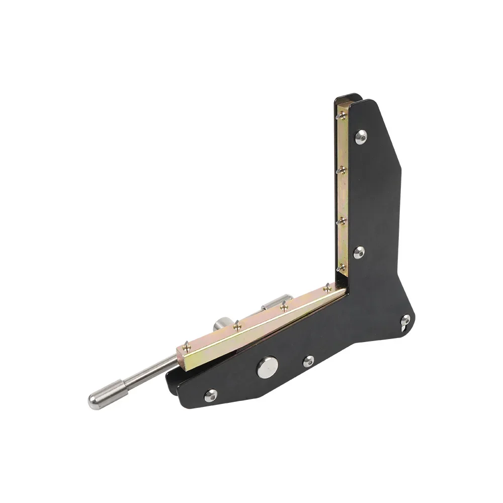 Miter Clamps For Woodworking, Corner Clamps Black For Making Window Casing, Door Casing, Picture Frames, Cabinet Trim Black