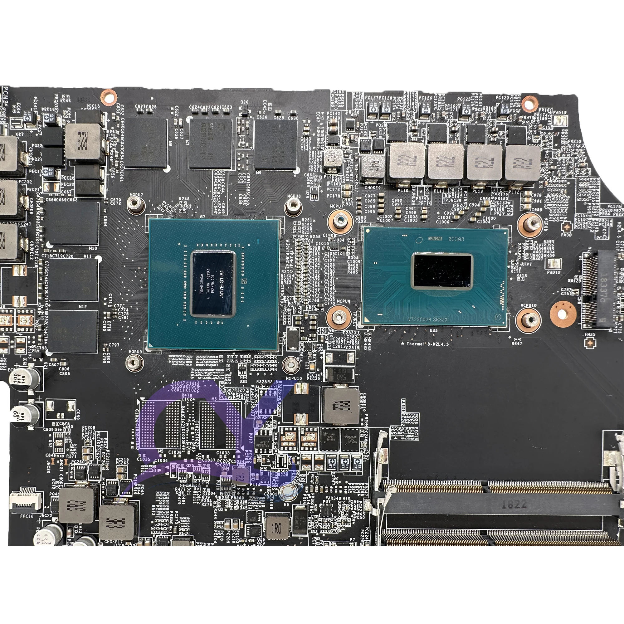 Imagem -05 - Placa-mãe do Portátil para Msi Ms16je1 Ms-179e Ms-16je Gv72 8re007 Sr3yy Sr3z0 I58300h I79750h Gtx1060 3gb 100 Testado