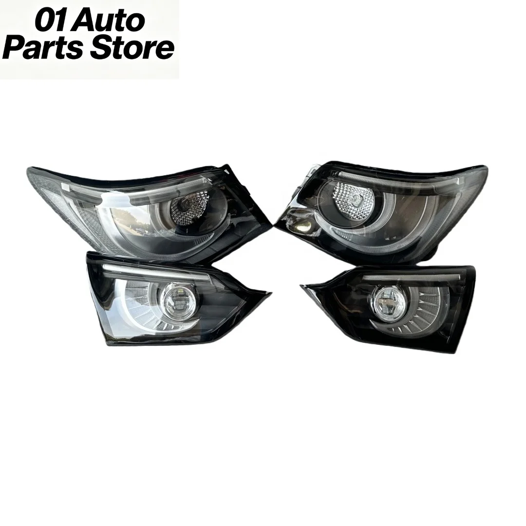 A Set Black Venom Style Modified Tail Lights For 2014-2017 Infiniti Q50 Q50L Tail Lights Support Customization