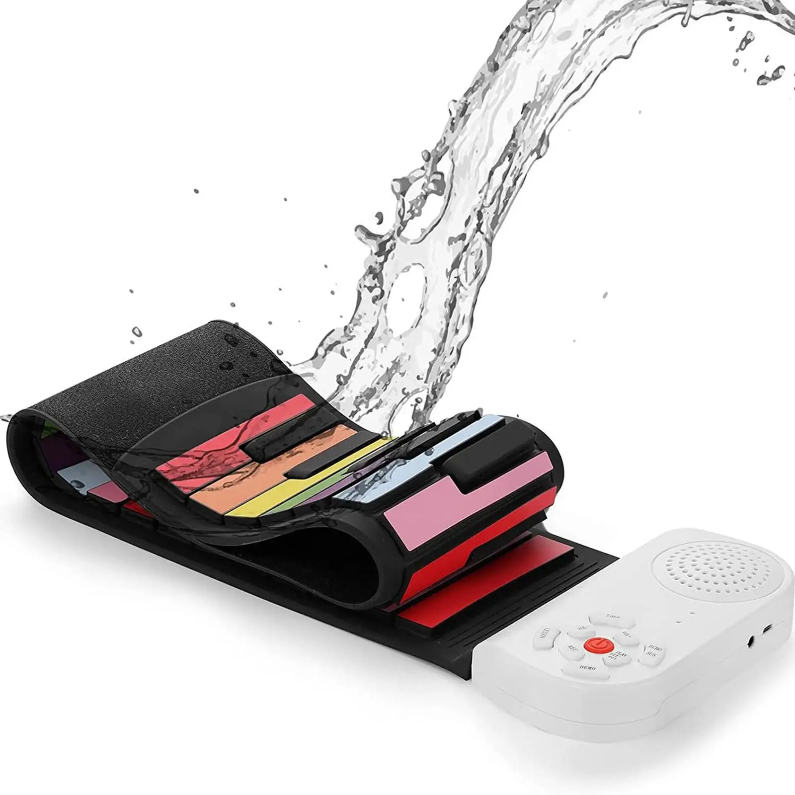 

49 Key Roll up Piano Roll up Keyboard Piano Foldable USB Input Early Education Electric Piano Keyboard for Classroom Teaching