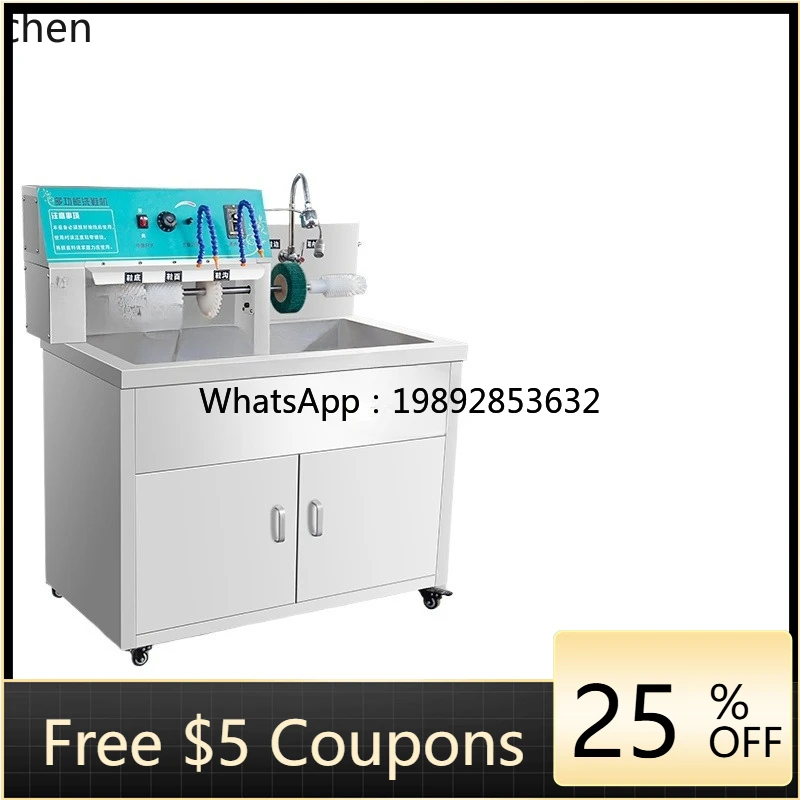 ماكينة غسل الأحذية ZZ منظف جاف بالبخار والماء الساخن ماكينة تجفيف الأحذية الكبيرة شبه الأوتوماتيكية #2