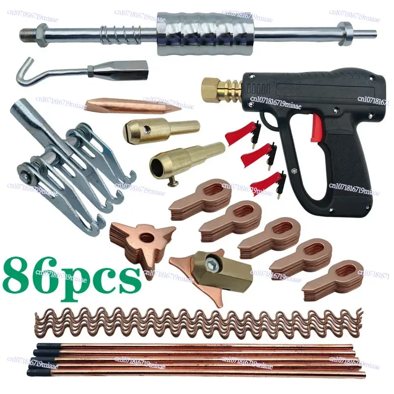 

Automobile Sheet Metal Repair Machine Accessories 86 Pieces Set of Dent Repair Tools