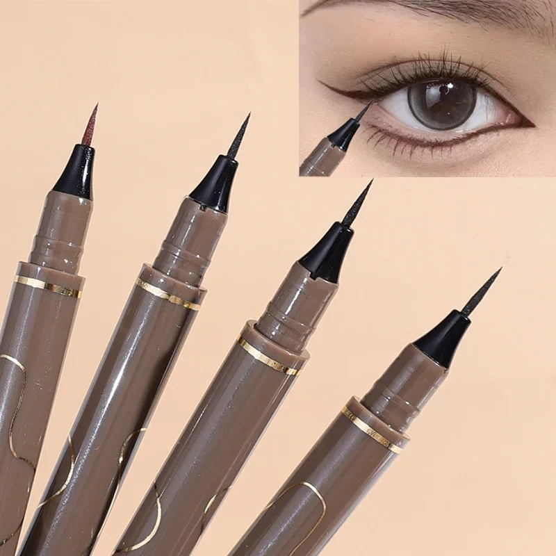 Ultra-thin Black Liquid Eyeliner Pen Waterproof Long-lasting Smooth Not Easy To Smudge Eye Liner Natural Big Eye Makeup Cosmetic