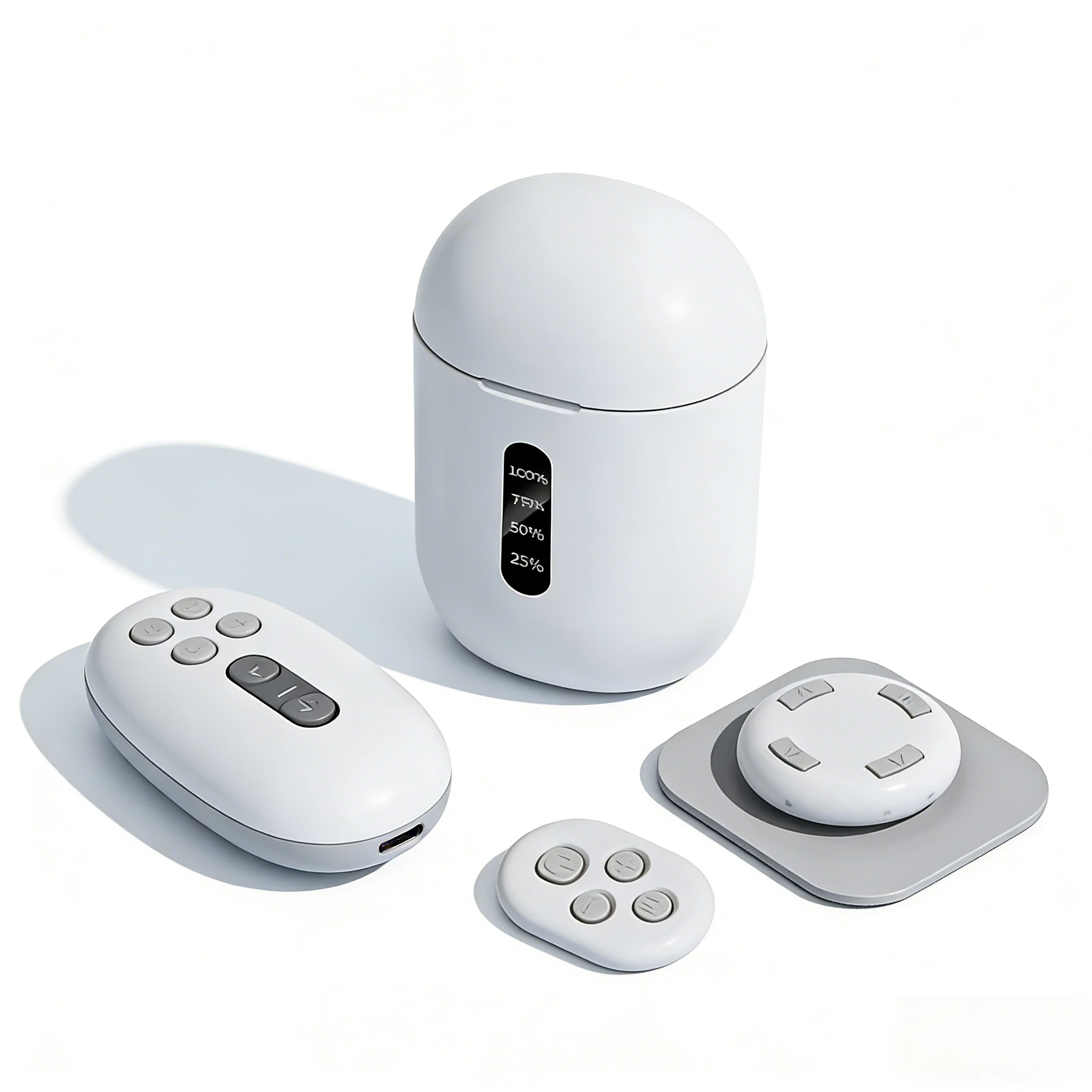 

Portable Electric Pulse Massage Patches with Remote Control | Mini Full - Body Muscle Massager for Home, Office & Travel