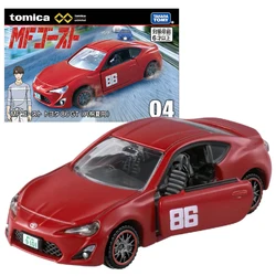 Modèle de véhicule à moteur en alliage pour enfants, Tokyo ara Tomy Tomica Premium Unlimited 04 Ressing mesurost Toyota 86, voitures légères, jouets en métal moulé sous pression pour garçons