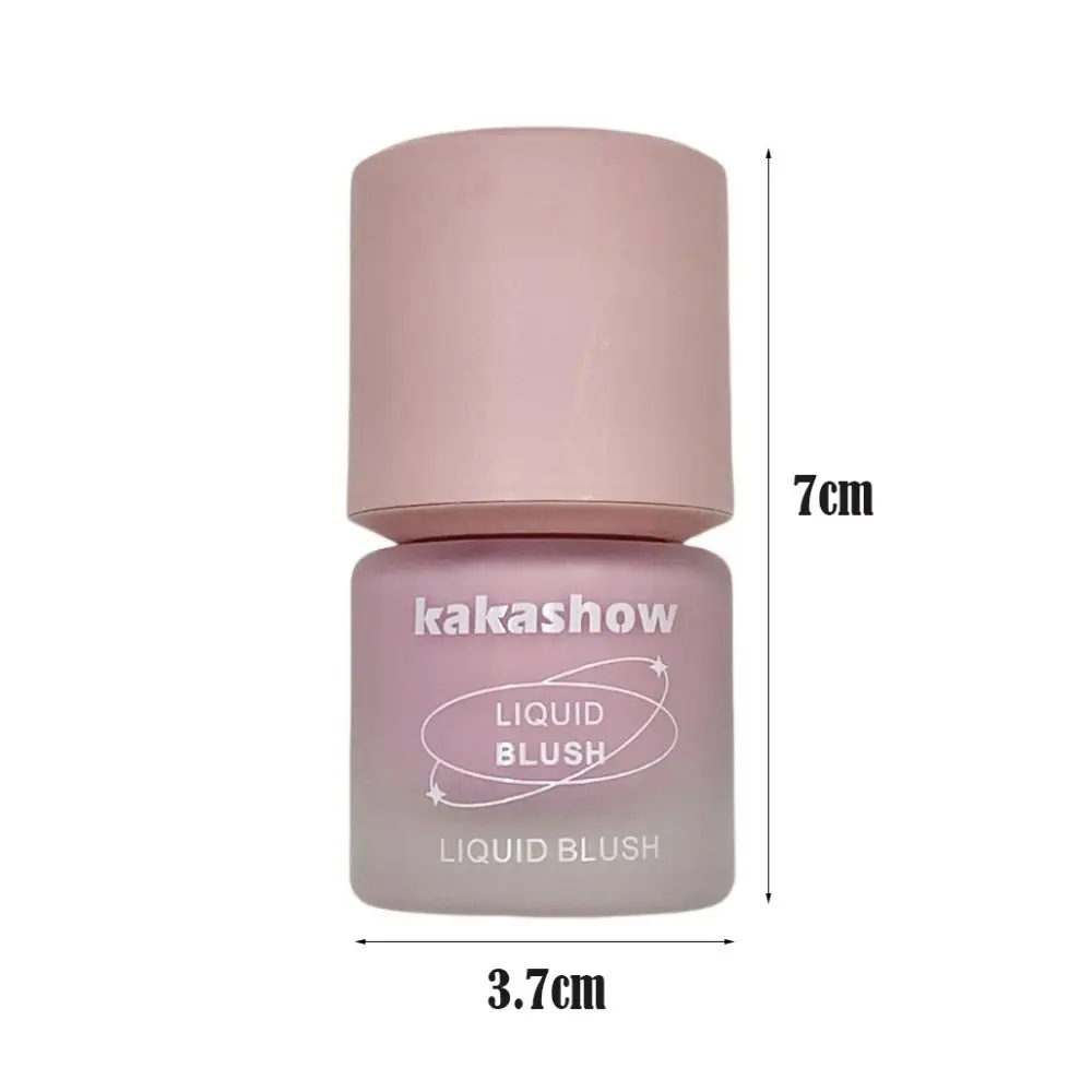 Colorete líquido hidratante tipo prensado, colorete líquido para mejillas, crema que mejora el Color, maquillaje duradero, Cosméticos de maquillaje para mujeres