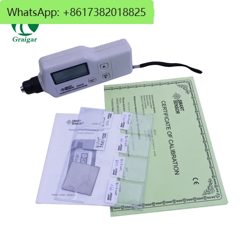 Smart Sensor AR930 Laagdiktemeter Filmdiktemeter Meetbereik 0 ~ 1800um