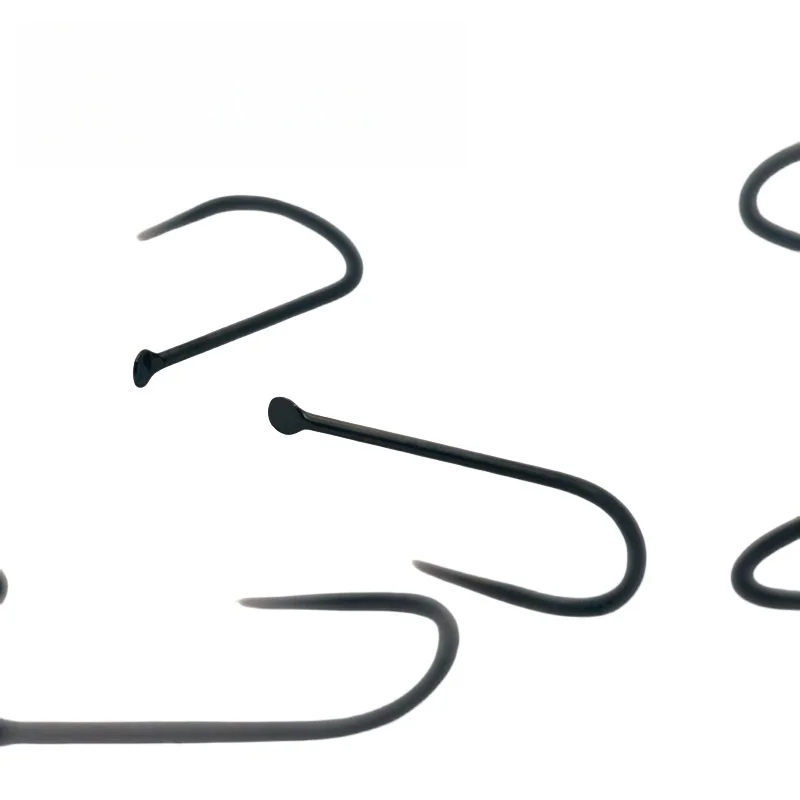 

Рыболовные крючки из высокопрочного сплава, с шипами или без них, обладают высокой прочностью на разрыв, 1000 шт.