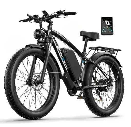 V7 Electric Bike Peak 5000W Motor 52V 32AH Large Battery 65km/h E-Bike 24 inch Tire High Performance off Road Electric Bicycle image 4