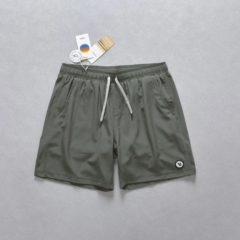 

Solid Color Hem Patch Label Vuor1 Shorts Shortpants Jorts Men Women High Quality Outdoor Sports Short Pants Holiday Beach Shorts