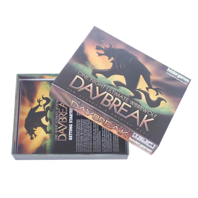 Bezier Games BEZONDB ONDBBEZ One Night Ultimate Werewolf Daybreak Board Game Party Playing