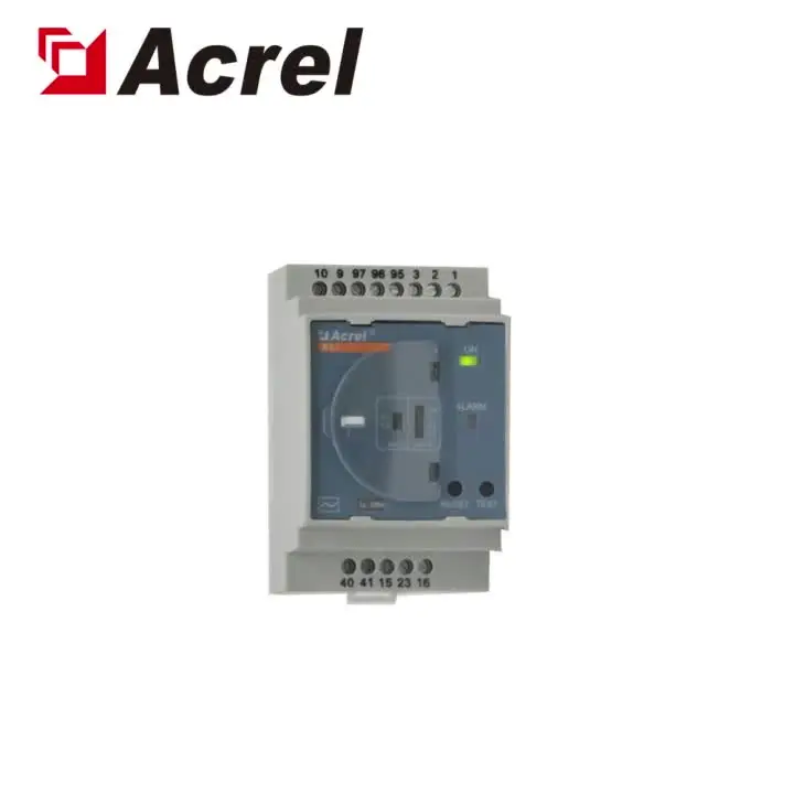 Acrel ASJ10-LD1A rail mounted digital residual current relay earth leakage protection relay