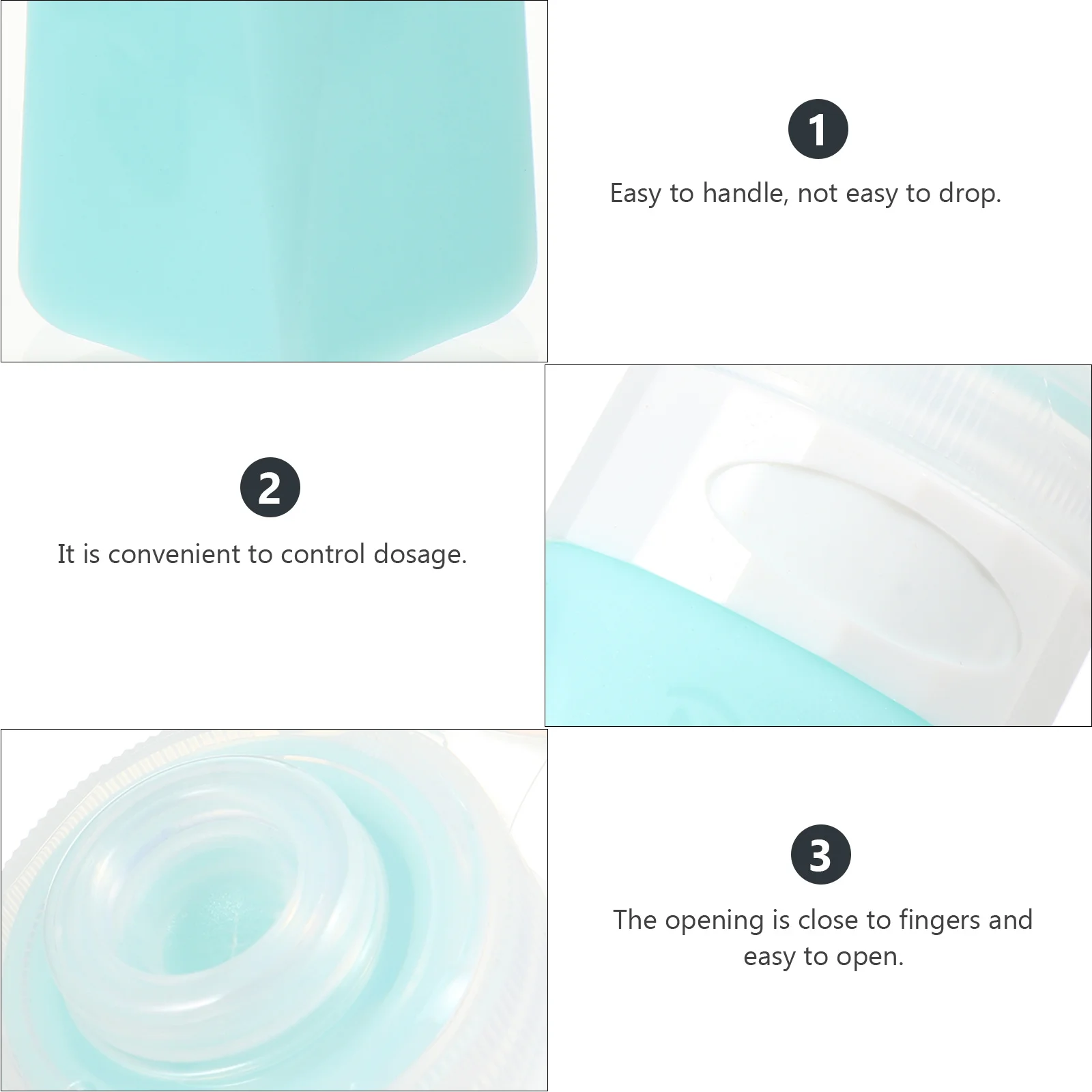 

5Pcs Refillable Empty Bottles Portable Lotion Storage Containers Travel Mini Bottles Sub-Package Essential