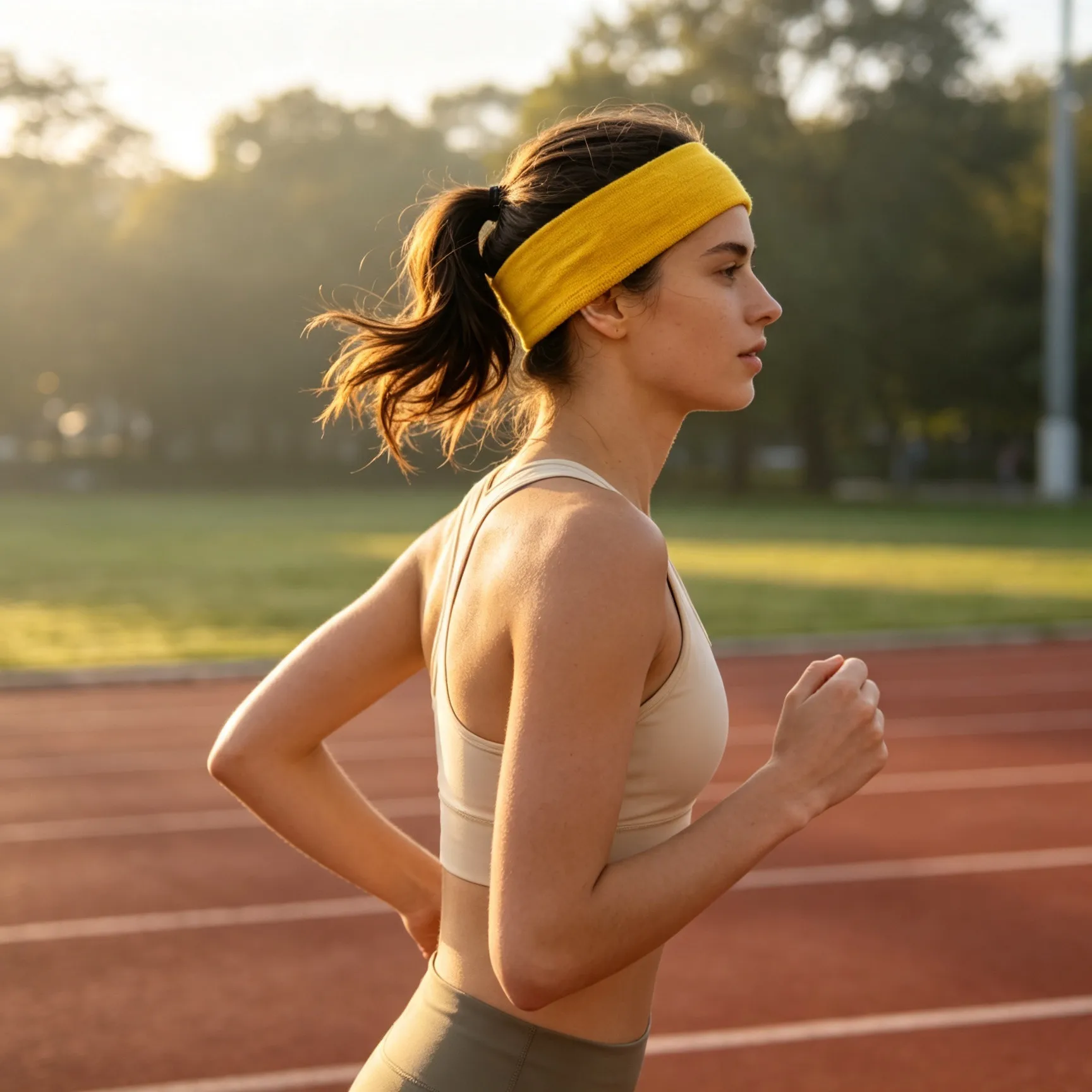 Unisex Merino Wool Sports Headband 100% Merino Wool Knitted Breathable Sweat-Absorbent for Men And Women All-Season Use