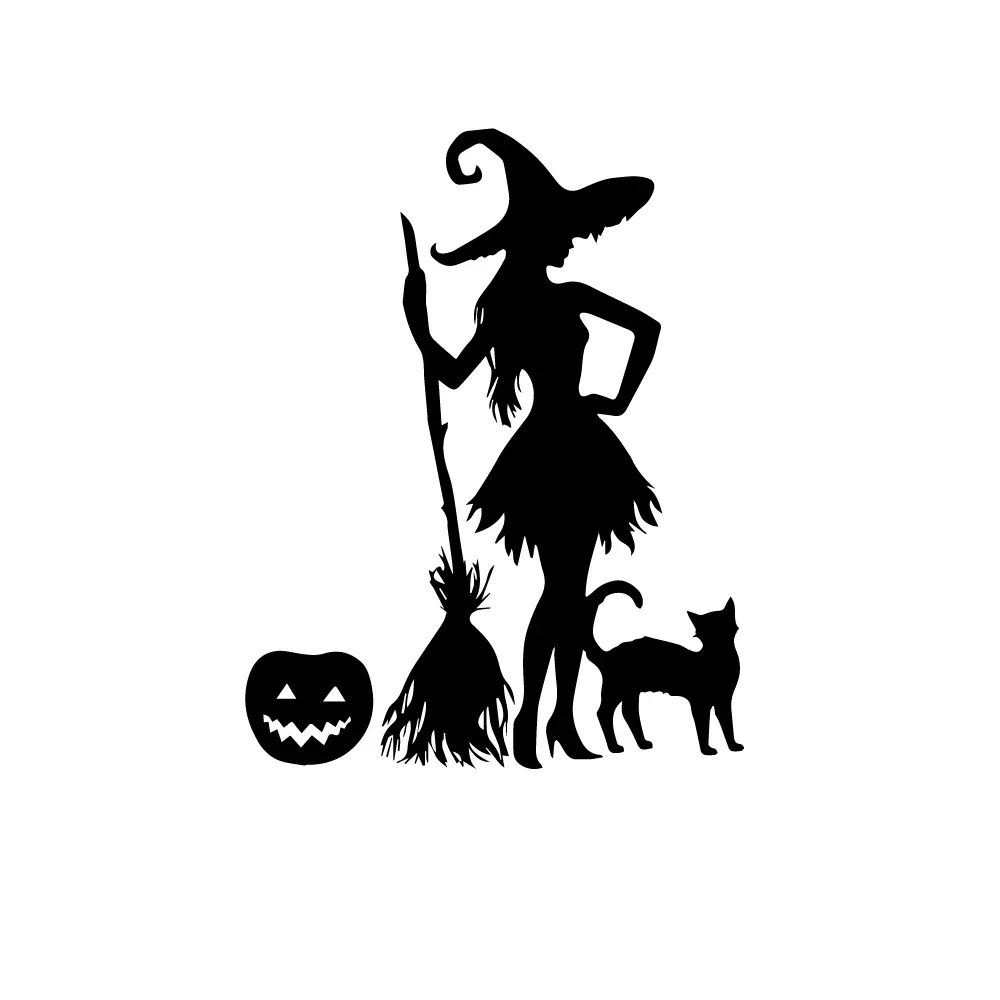 

Car Stickers Sexy witch waterproof Sunscreen Motorcycle auto Accessories PVC Decal,21cm*26cm
