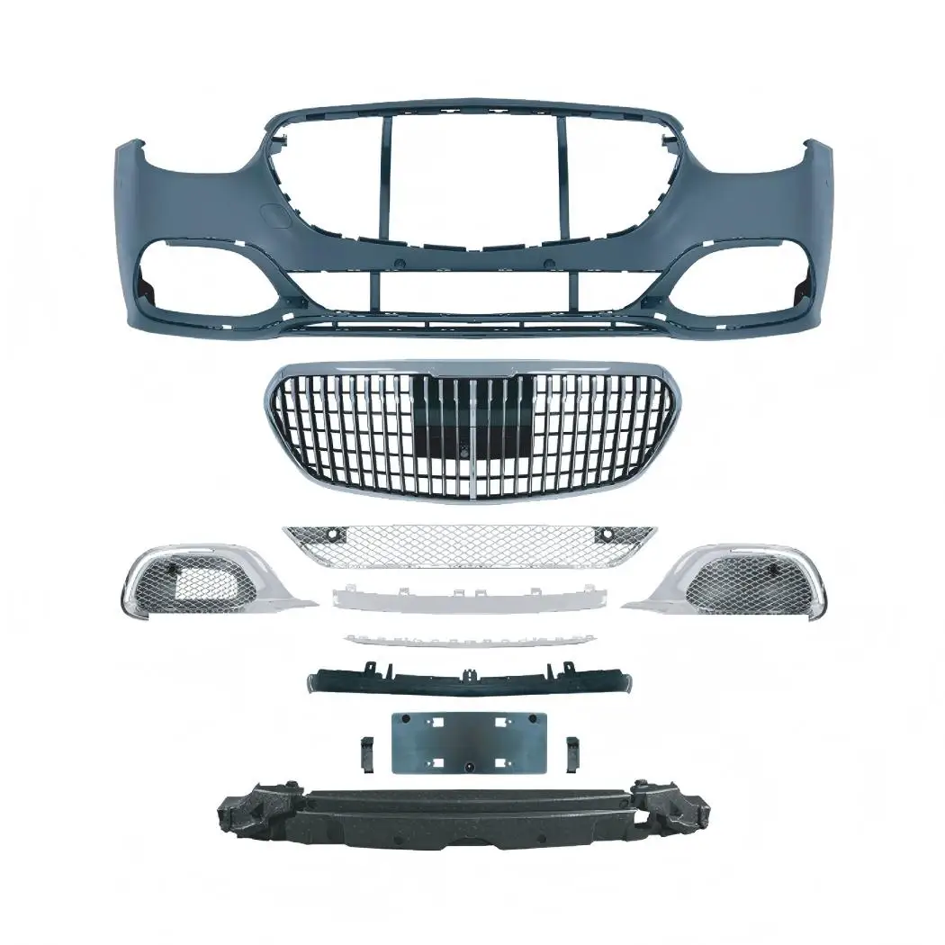 

Body Kit Bumper Assy With Grille Hood Fender For E-class W213 Upgradation To 21-23 Style