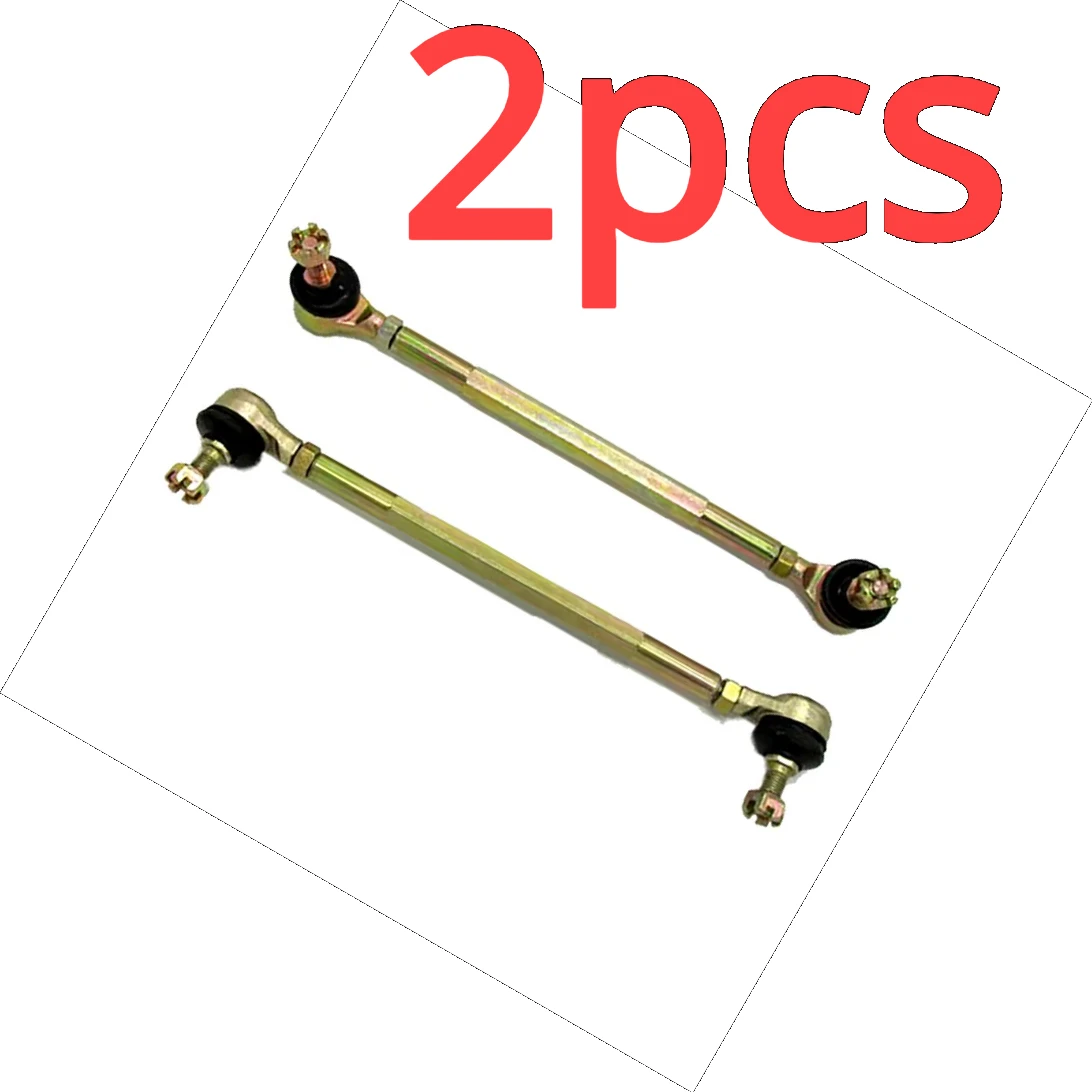 

For 1pair 200MM-250MM M10 Steering Shaft Tie Rod with Tie Rod Ball Joint for 4 wheel kart modification ATV 50cc-250cc M10