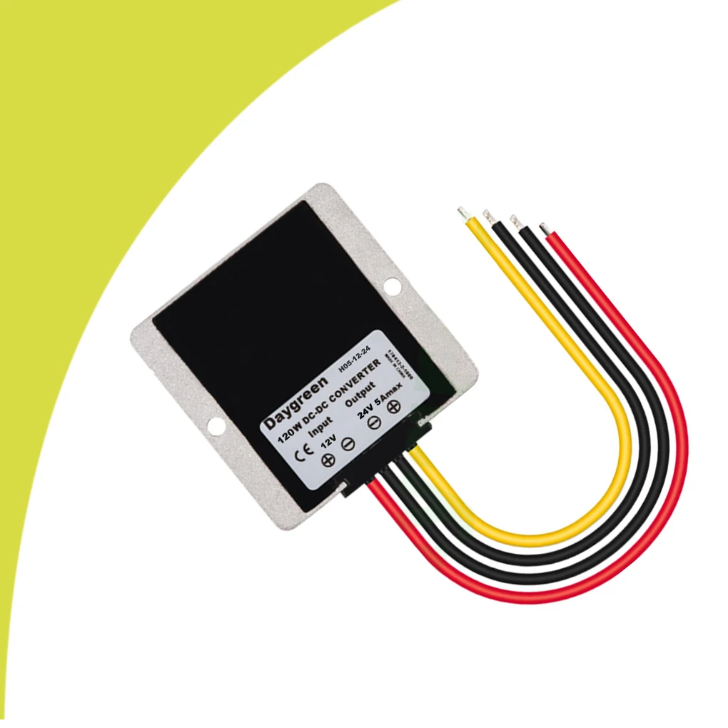 Повышающий преобразователь постоянного тока от 12 В до 24 В, регулятор напряжения для электрического скутера, IP68, водонепроницаемая запасная часть источника тока