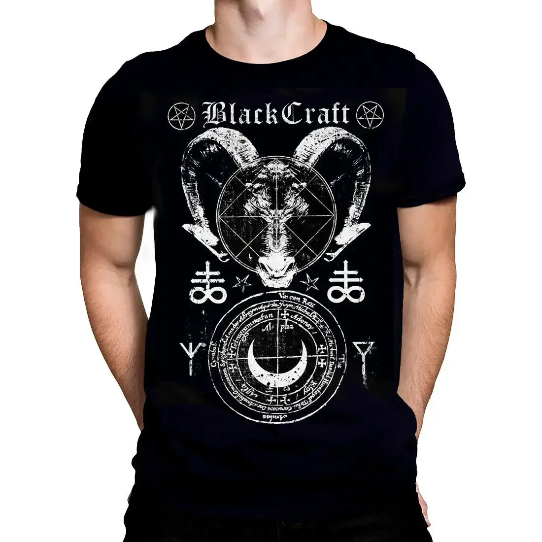 Blackcraft Cult - LEVIATHAN - Men's T-Shirt / Occult, Goth, Fashion