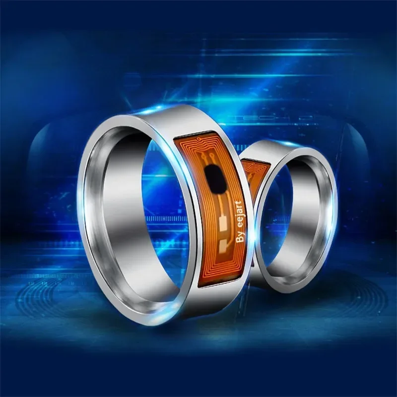 Smart Ring Women Men Waterproof Digital Fashion Smart Accessories NFC Control Intelligent Finger for Smart Door/Phone File Lock