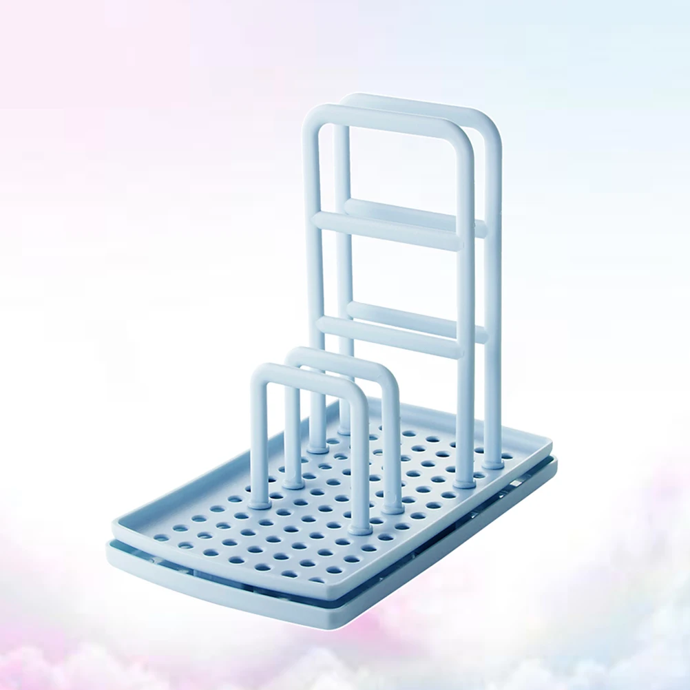 Dishcloth Holder Sponge Suction Rack Kitchen Drain St Plastic Drainer Lightweight Easy Clean Space Saving ganized
