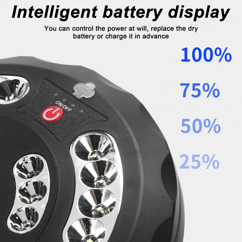 Wetterfeste Regenschirm leuchte Super helle wiederauf ladbare Terrassen schirm lampe Typ C mit Power-Display für Camping garten im Freien