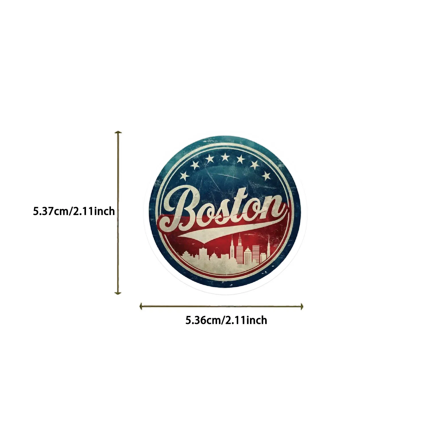 ملصقات كرتونية بوسطن مقاومة للماء ، شارات قرطاسية ، ديكور رائع ، ألعاب ذاتية الصنع ، سيارة ، كمبيوتر محمول ، هاتف ، هدايا ، 50 أو