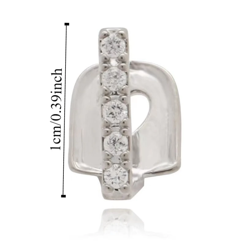 3/5Pcs Punk Hip Hop Zähne Grillz Bling Abnehmbare Strass Zähne Kappen Gold Silber Farbe Mode Einzelnen Clips grillz Party