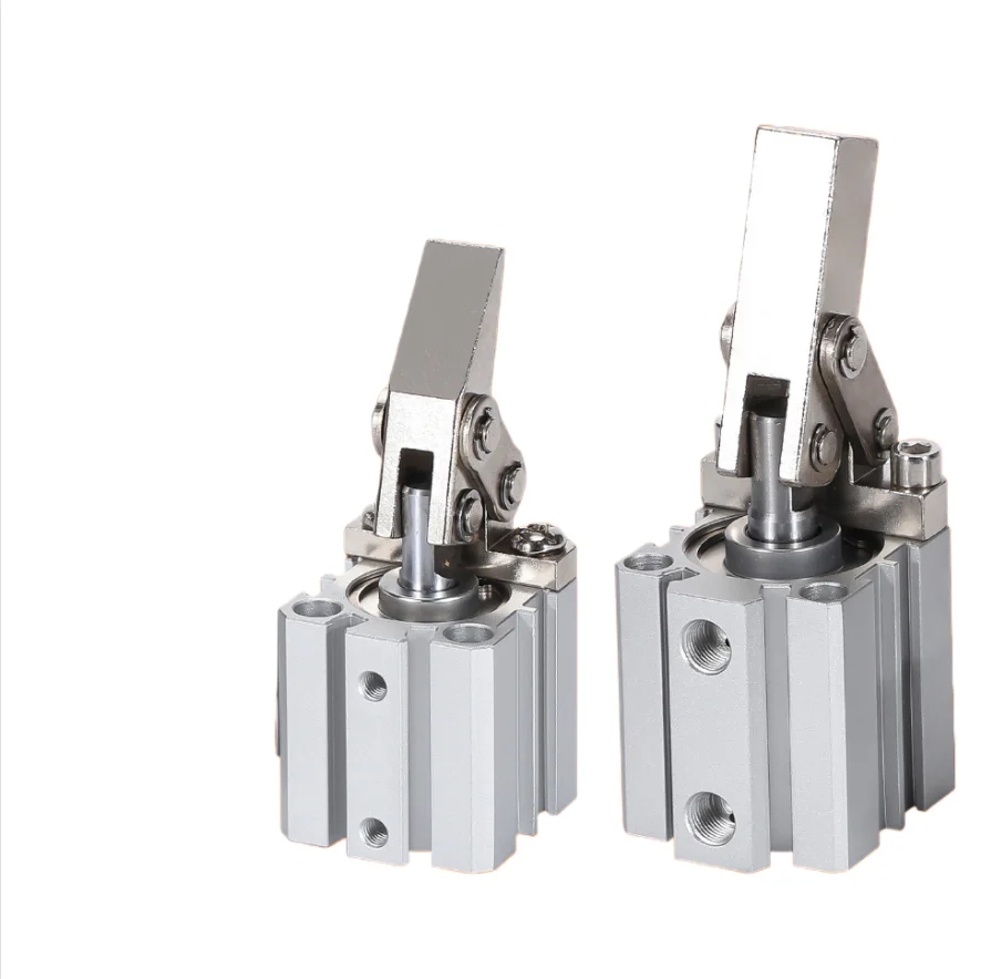 

Pneumatic lever ALC cylinder JGL-25-32 with magnetic pneumatic fixture pressing rocker arm mold small machine