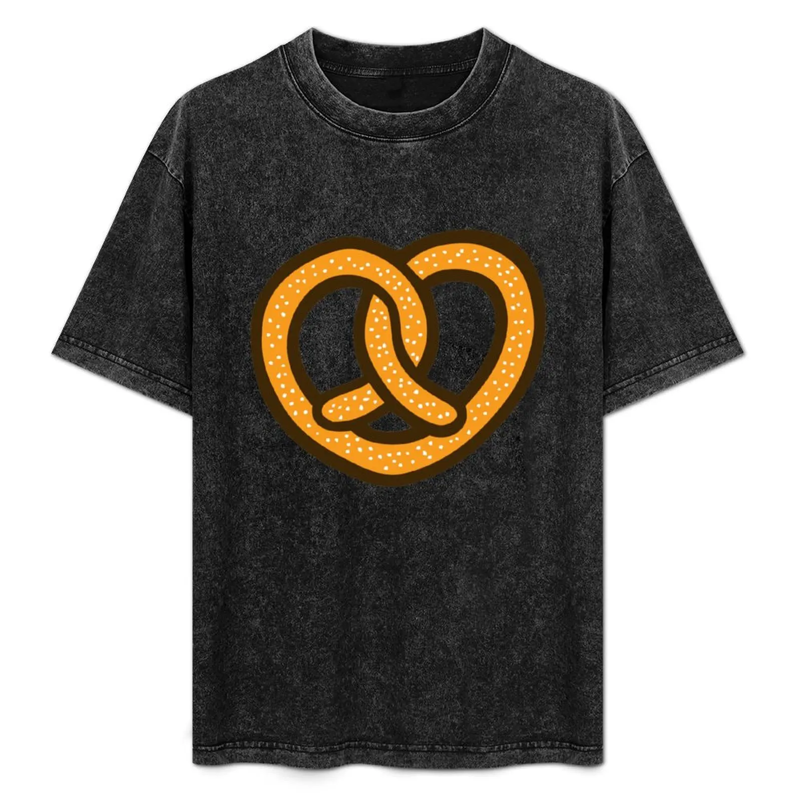 

I Heart Pretzels Pattern T-Shirt graphic t shirts for man t shirt man plain T-Shirt