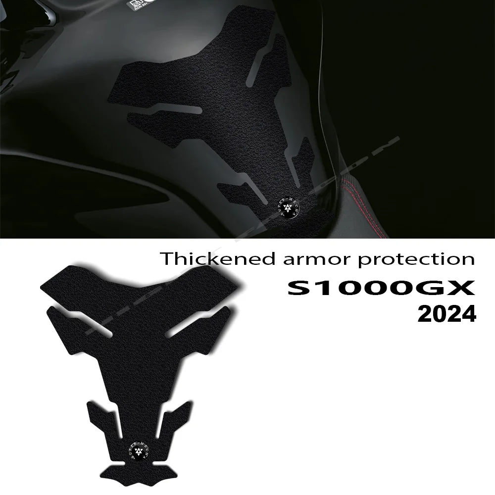 NEW S1000 GX Motorcycle Accessories Tank Pad Armor Sticker Thickened Rubber Protective Sticker for GSX-S 1000 GX S1000GX 2024-