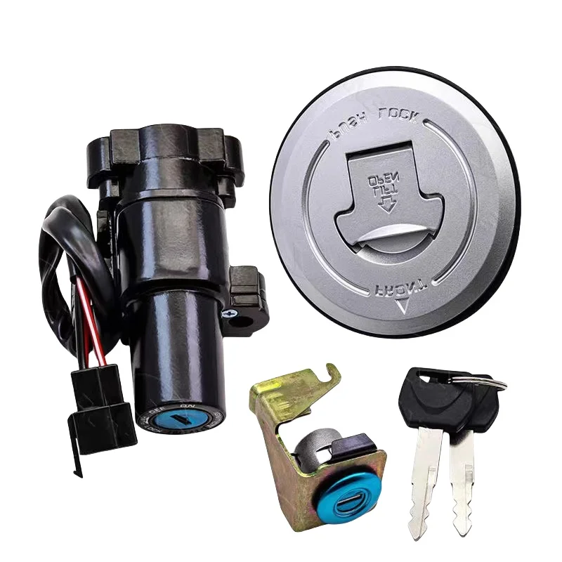 

Motorcycle Ignition Switch Fuel Gas Tank Cap Lock Keys Set for Honda CB300F CB250F CBR250R CBR 250R 11-13 CBR 300R CBR300R 15-22
