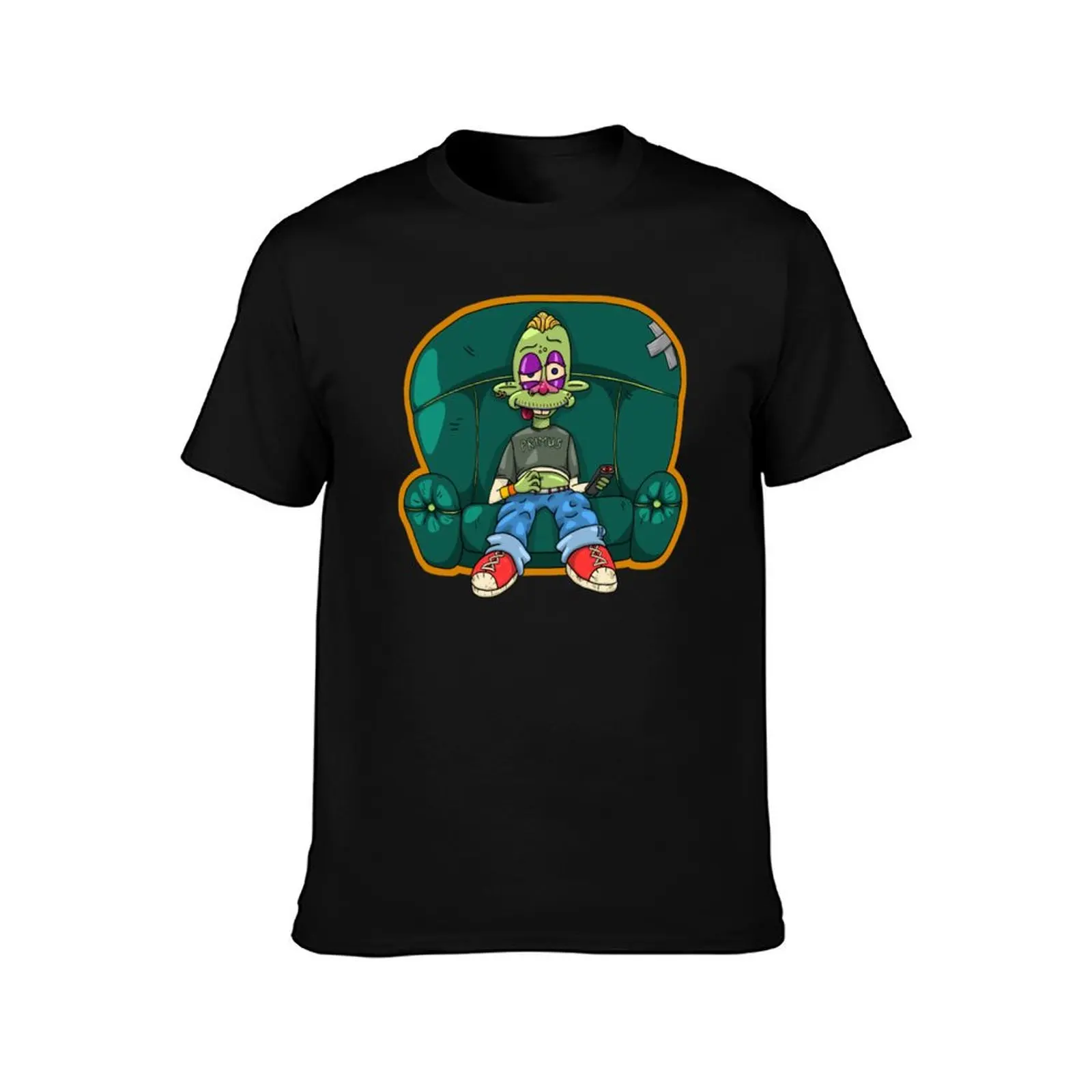 Lacquer Head Couch Primus T-Shirt Summer Casual Cotton Tee Oversized Streetwear Tops Vintage Graphic Print Unisex Men Women