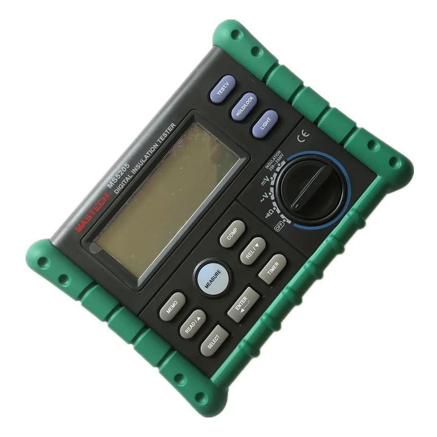 Mastech High Precision Digital MS5205 Insulation Tester 100.0G MegOhm Meter DC 250/500/1000/2500V AC750V