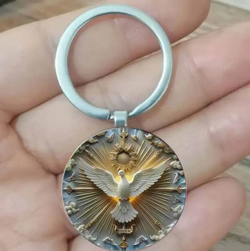 

Pigeon keychain fashionable friend birthday gift