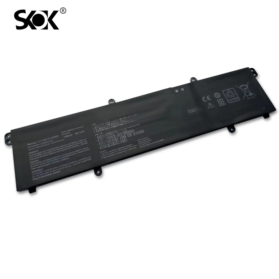 Imagem -03 - Bateria do Portátil Substituição para Asus Chromebook b1 B1500cepe l1 L1400cda Br1100cka Br1100fka B31n1915 C31n1915