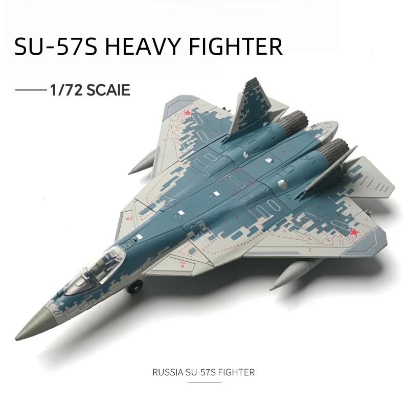 

1:72 русская модель тяжелого истребителя SU-57S, креативная военная серия, строительные блоки, домашний декор, собранные игрушки для мальчиков, рождественские подарки