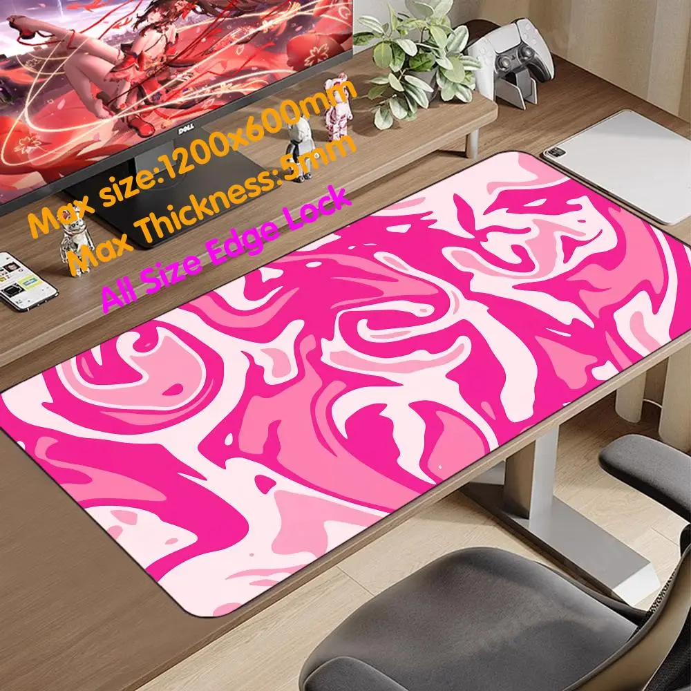 Strata Liquid 1200x600 MousePad Tapete Para Escritorio Mouse Pad Thicking Super Big Large Edgelock Rubber Laptop Gamer Mouse Mat