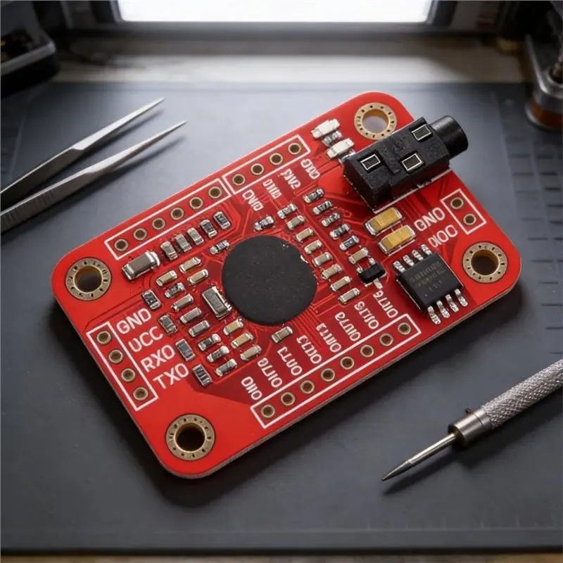 M01K Multi-Voice Processing For Featuring Modular Voice Recognition Board V3 80 Voice Capacity Via UART And GPIO