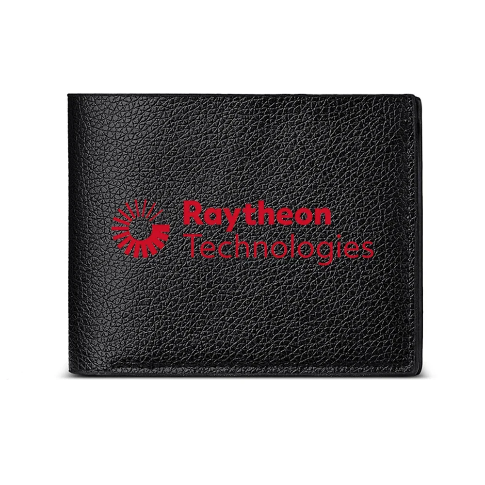 Raytheon Technologies Logo Men's Wallet Card Holder Casual Business Fashion Print Design