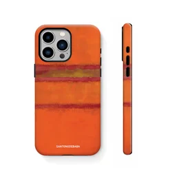 INS Orange Art Graffiti Case for IPhone 15 14 13 Pro Max 13 12 Mini 11 Pro Plus SE XR XS 7 8 Shockproof Ultra Thin Cover Housing